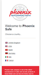 Mobile Screenshot of phoenixsafe.com