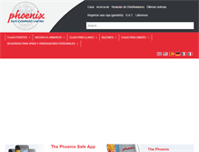 Tablet Screenshot of phoenixsafe.es